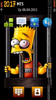 Скриншот темы Bart 01