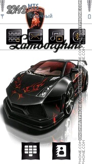 Скриншот темы Lamborghini 07