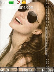 Angelina Jolie 22 Theme-Screenshot