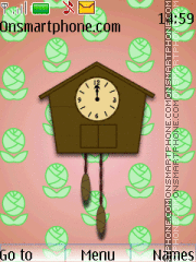 Скриншот темы Cuckoo clock