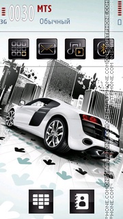 Audi R8 24 tema screenshot