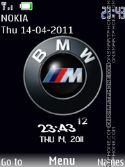 Bmw Swf tema screenshot