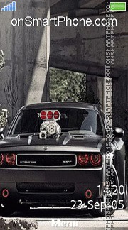 Capture d'écran Dodge Challenger Srt 02 thème