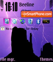 Lightning From Jakudza tema screenshot