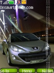 Peugeot 308 Rc Z theme screenshot