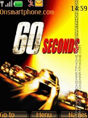 Gone in 60 second theme screenshot