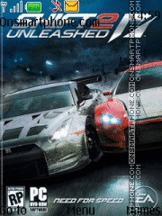 Nfs Shift 06 theme screenshot