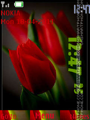 Your Tulips tema screenshot