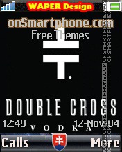 Скриншот темы Double Cross Vodka 2