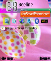 Easter 01 tema screenshot