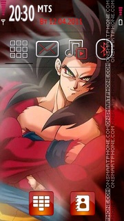 Goku 06 theme screenshot