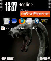 Snake QVGA Theme-Screenshot