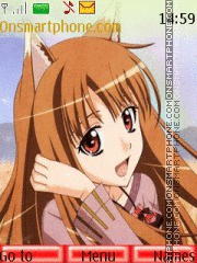 Spice and Wolf es el tema de pantalla