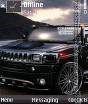 Cool Hummer tema screenshot