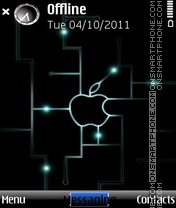 Apple imac tema screenshot