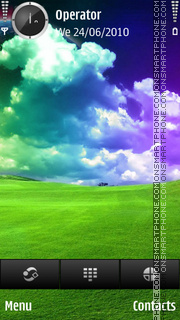 Скриншот темы Windows nature