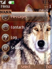 Wolf CLK tema screenshot