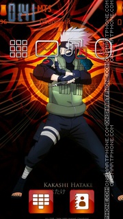 Hatake Kakashi 03 tema screenshot