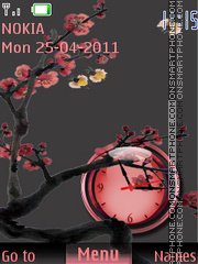 Sakura(AR) theme screenshot