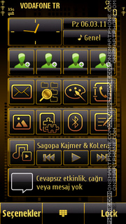 Gold Theme-Screenshot