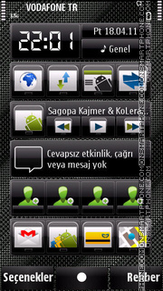 Fabricgray theme screenshot