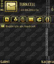 Gold theme screenshot