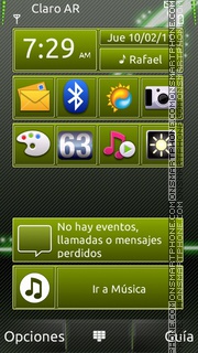 Magic tema screenshot