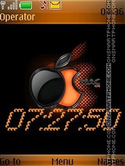 Apple swf tema screenshot