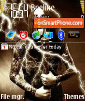 Shagrath theme screenshot