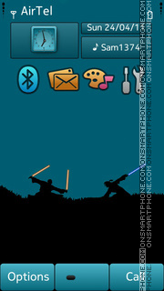 Star Wars theme screenshot