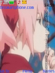 Capture d'écran Sakura Haruno Sad thème