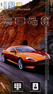 Aston Martin 13 theme screenshot