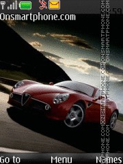 Alfa Romeo 8C Competizione theme screenshot