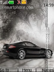 Mercedes McLaren SLR Brabus tema screenshot