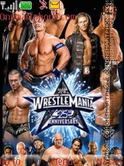 Скриншот темы Wwe Superstars Cesrick