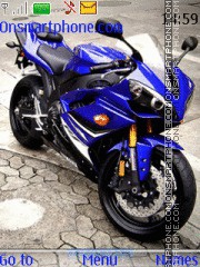 Скриншот темы Yamaha R1 2012