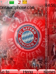 FC Bayern Munich Logo Animated tema screenshot