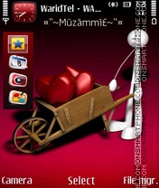 Love Hearts 06 tema screenshot