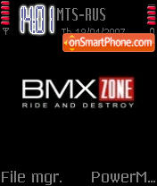 BMX tema screenshot