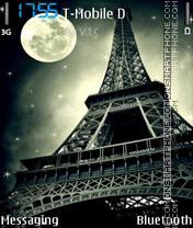 Paris Night 03 theme screenshot