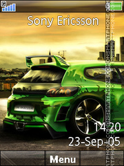 Nfs Car 07 theme screenshot