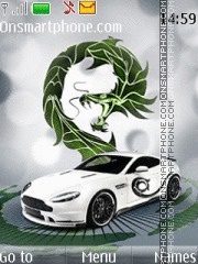 Aston Martin 14 theme screenshot