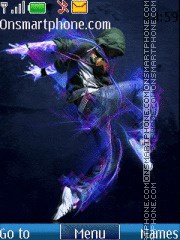 3d Dancer tema screenshot