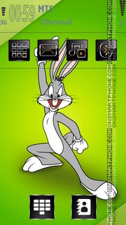 Bugs Bunny 17 theme screenshot