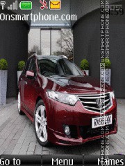 Скриншот темы Honda Accord TYPE-S