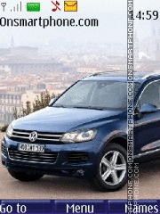 Скриншот темы Volkswagen Touareg 2010-2011