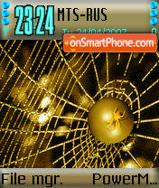 Spider tema screenshot