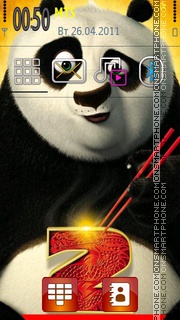 Kung Fu Panda 2 tema screenshot