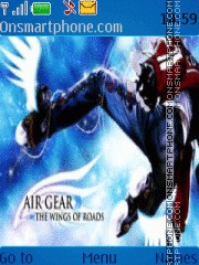 Air Gear 1 theme screenshot