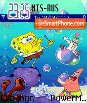 SpongeBob tema screenshot